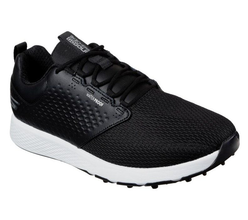 Skechers Herr Svarta/Vita Sneakers - Go Golf Elite V.4 - Prestige Rf - Sverige (RCMTL-3782)